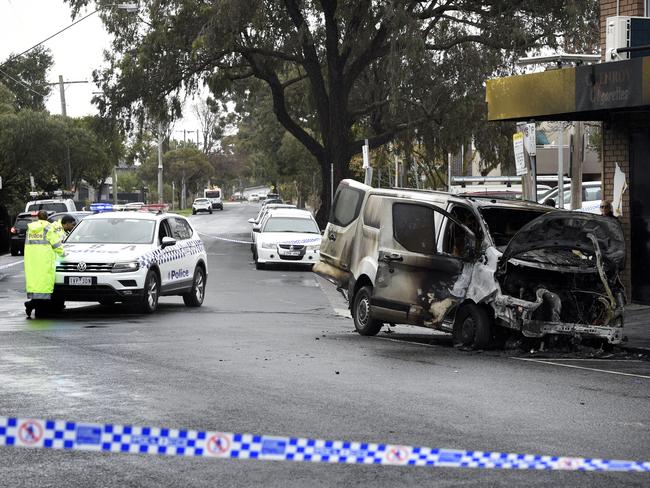 Saturday morning’s blaze brings the number of tobacco shop fires close to 80. Picture: Andrew Henshaw