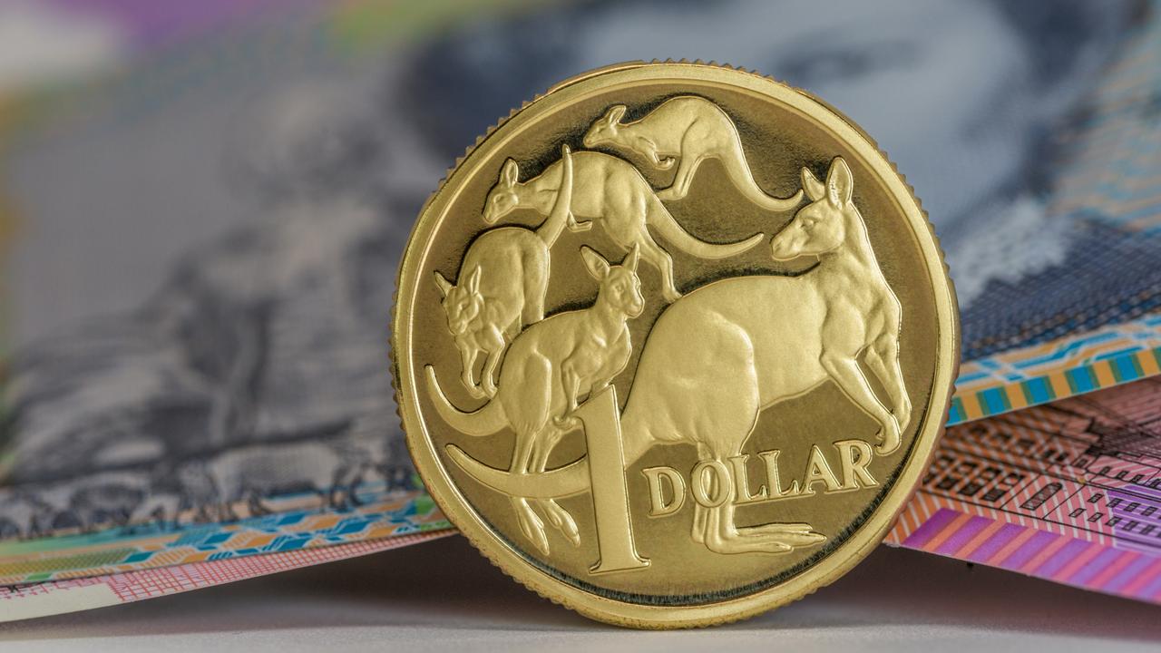 The Australian dollar has dropped 7 per cent in a month. Picture: iStock