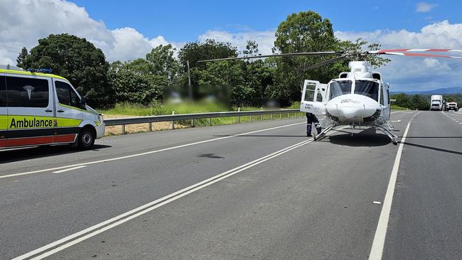 Police have appealed for CCTV or dashcam footage after a driver was critically injured after crashing into a tree near Gympie.