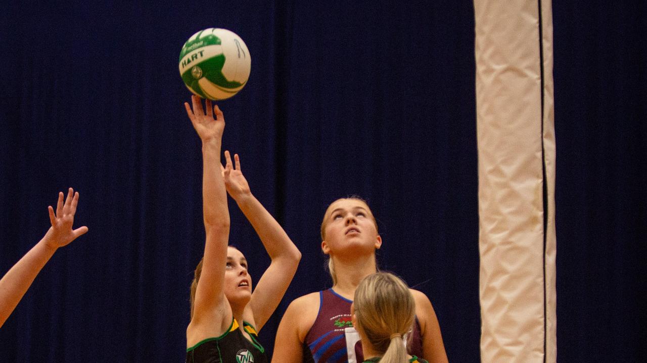 Goal Attack Sophie Brewer got on a roll for the Cavaliers in their win over Cripps in the U/19 state netball grand final. Picture: PATRICK GEE