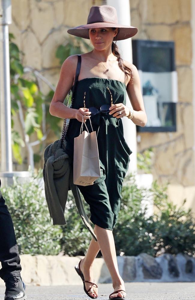 The Duchess of Sussex was seen out in Montecito. Picture: Backgrid Australia