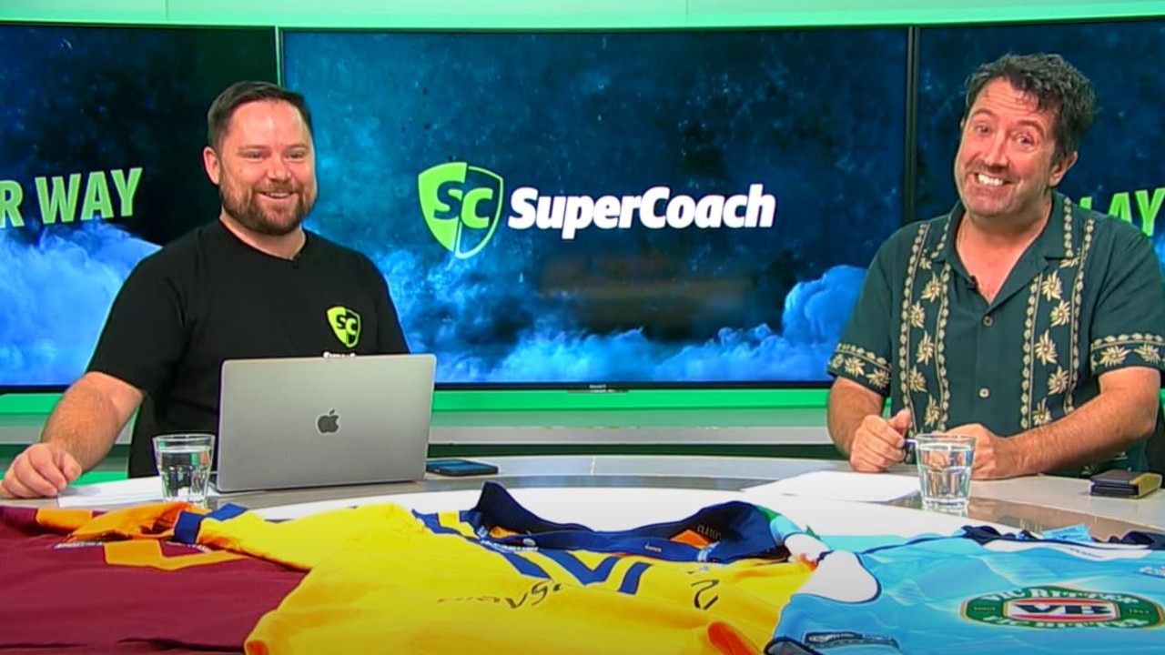 Tom Sangster and Robert Sutherland host the official NRL SuperCoach podcast.