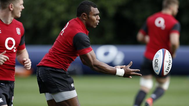 Fijian-born winger Semesa Rokoduguni shapes as an attacking threat for England.