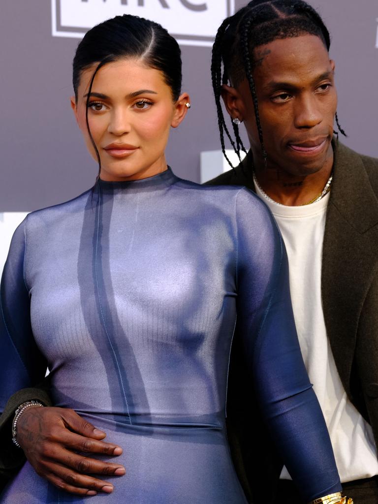 Jenner and Scott share two children. They are co-parenting at the moment, having recently split yet again. Picture: Maria Alejandra CARDONA / AFP
