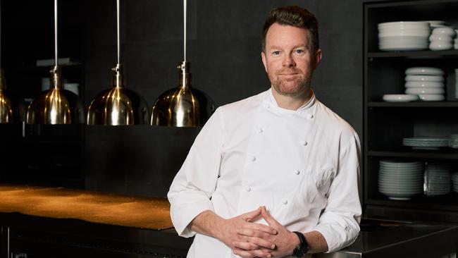 Adam Sanderson is the executive chef at Chris Lucas's newly opened swanky French restaurant Maison Batard. Picture: Supplied