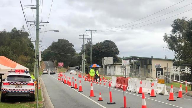 A border blockage on Miles Street and Ducat Street has reopened days before scheduled.  Scott Powick Newscorp