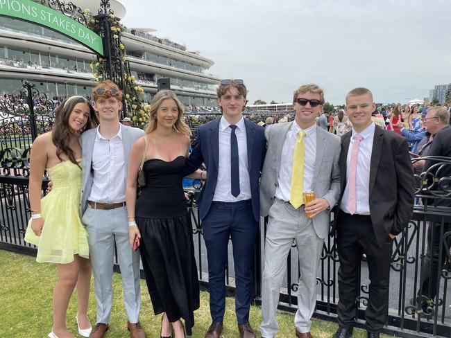 Jaz, Cooper, Eliza, Sam, Callum and Benjamin.