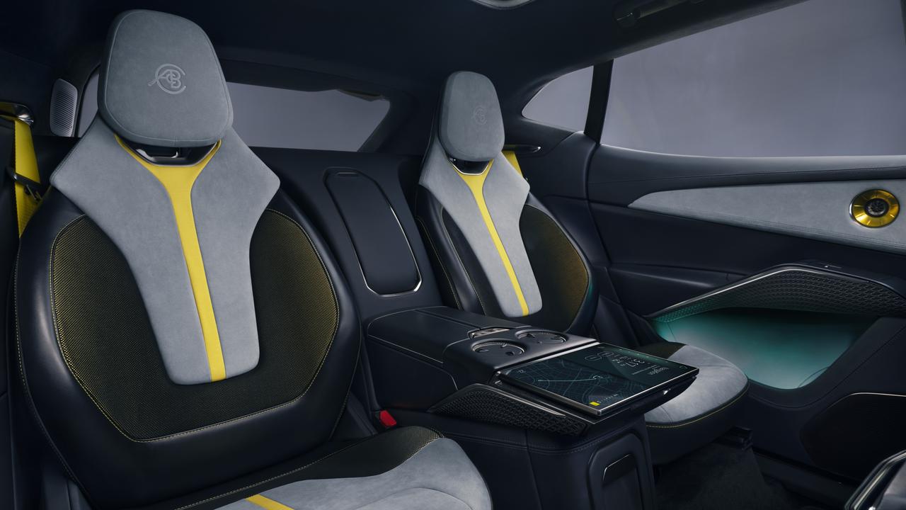 Here’s something you’ve never seen before – comfortable back seats in a Lotus.