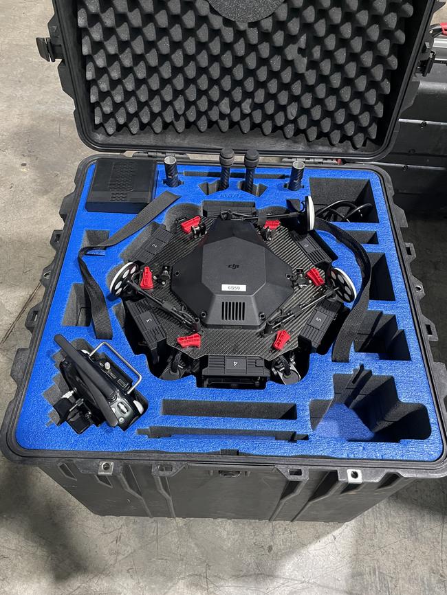 A drone which can be used in search and rescue operations. Pic: Amy Ziniak