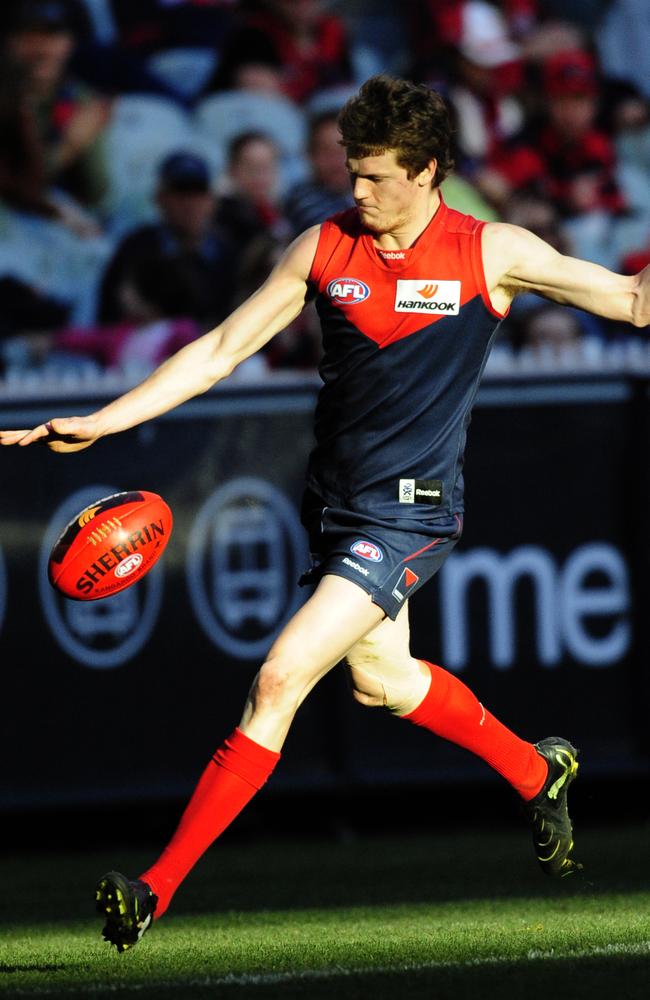 Cale Morton played 76 AFL games after being selected at pick 4 in the 2007 draft.