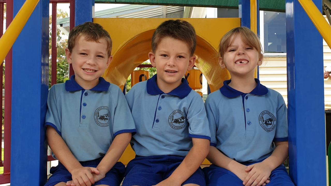 Prep and Year 1 students Dallarnil State School. Photo: Contributed.