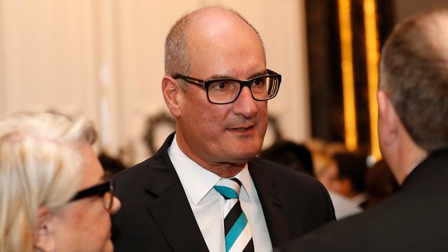 Port Adelaide chairman David Koch says the club will play wherever necessary in order to resume the AFL season. Picture: Michael Willson/AFL Photos