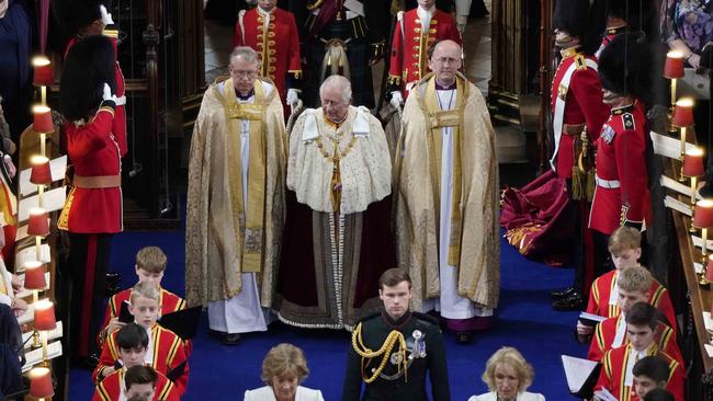 The Prince fears the knives are out after King Charles’ coronation. Picture: Andrew Matthews – WPA Pool/Getty Images