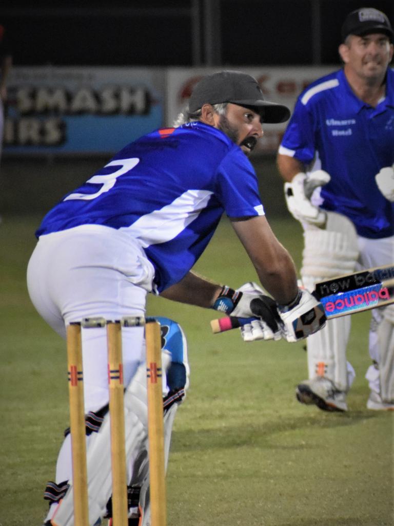 Billy Blanch batting for TLE Tucabia Copmanhurst in the 2020/21 CRCA Cleavers Mechanical Twenty20 Night Cricket round 8 clash against Lawrence at McKittrick Park on Wednesday, 9th December, 2020. Photo Bill North / The Daily Examiner