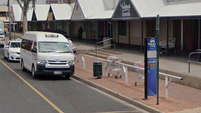 The 30-year-old was sentenced for endangering serious harm after throwing a three-year-old girl head first into the pavement near an Alice Springs taxi rank.