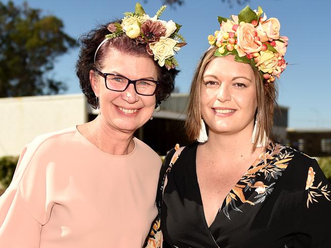 Townsville Jaguar Land Rover Ladies Race Day 2018. Socials. Veronica Langan and Amy Hawkins