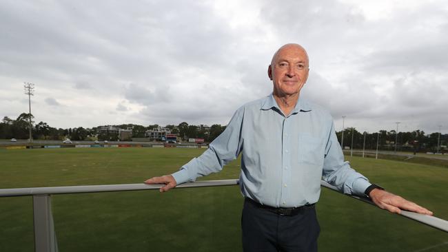 Picture of Dr Alan Mackenzie at Southport Sharks. He was Sharks president for 49-straight years. Photo by Richard Gosling