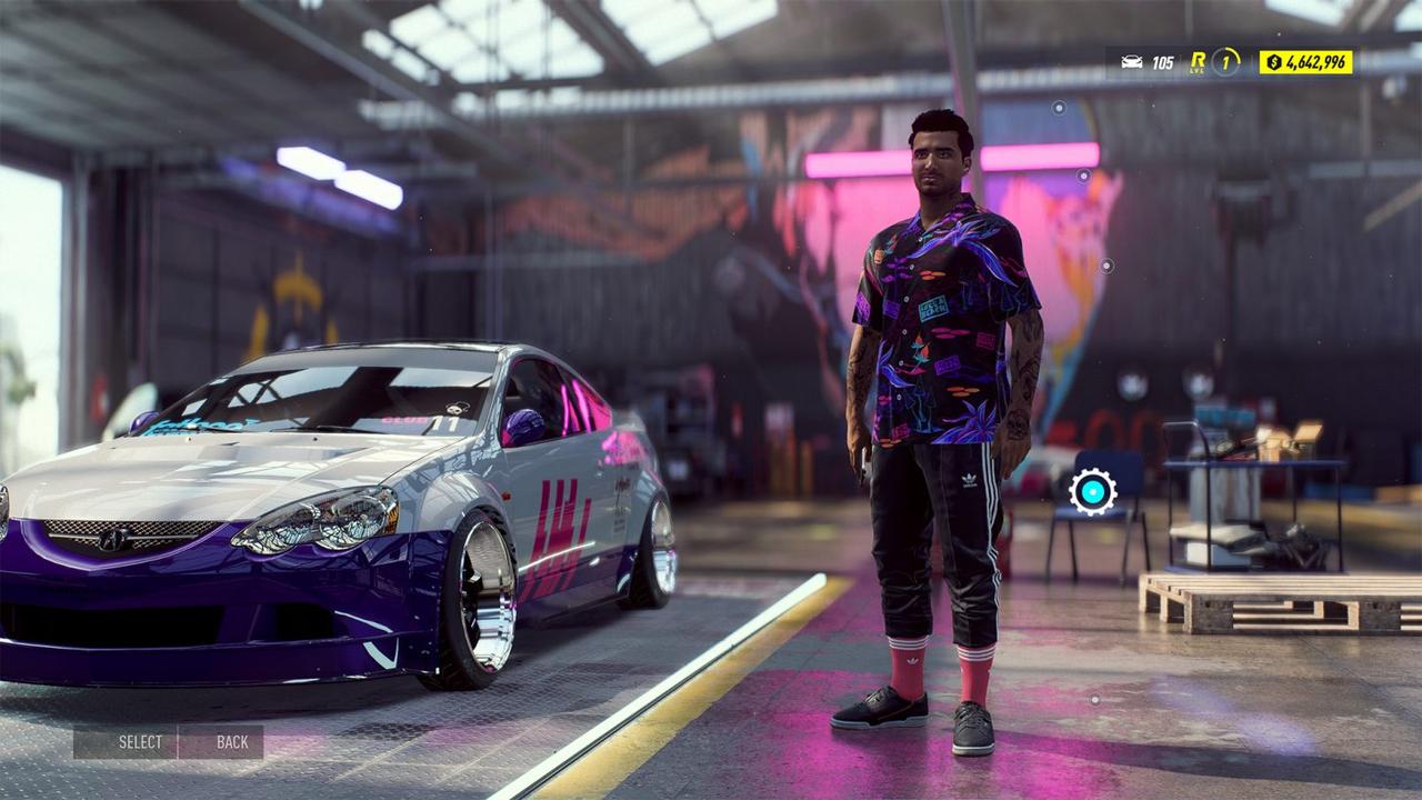 Need For Speed Heat has 12 characters to choose from, but it’s really about the cars.