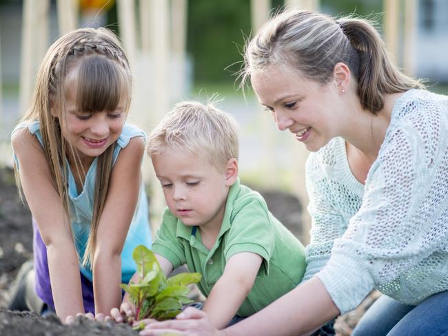 Parents role model good body image by being active and encouraging a healthy lifestyle. For Kids News and Hibernation. iStock image