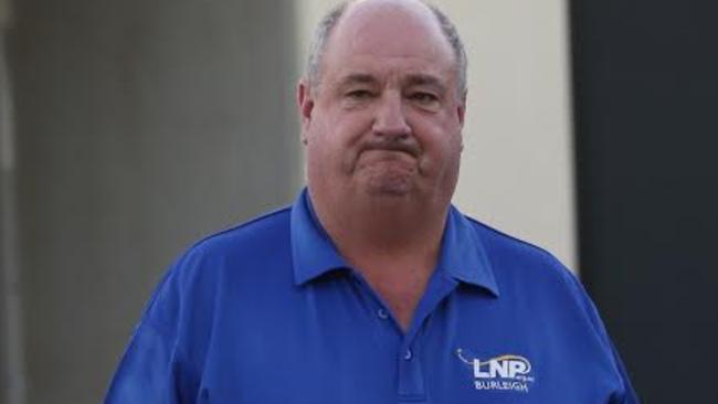 Michael Hart arrives at the Burleigh Brewing Company, his post election party office, Gold Coast. Photo: Regi Varghese