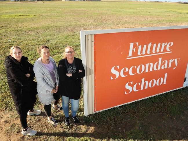 The site remains empty more than 10 years after it was first slated to become a secondary school. Picture: Alison Wynd