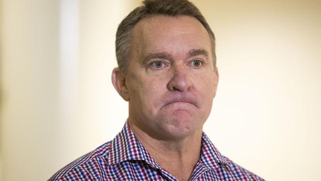 Brisbane CEO Paul White has some hard conversations ahead. Photo: AAP Image/Glenn Hunt