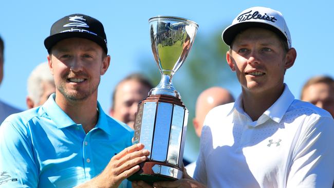 Jonas Blixt and Cameron Smith took the title in a play-off.