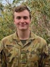 Private Braiden Russell died by suicide on October 31.