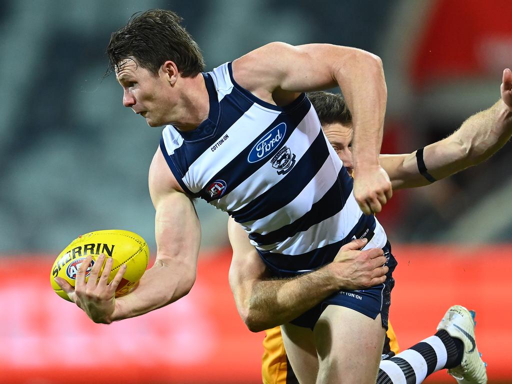 Patrick Dangerfield left the Crows because he wanted to return home.