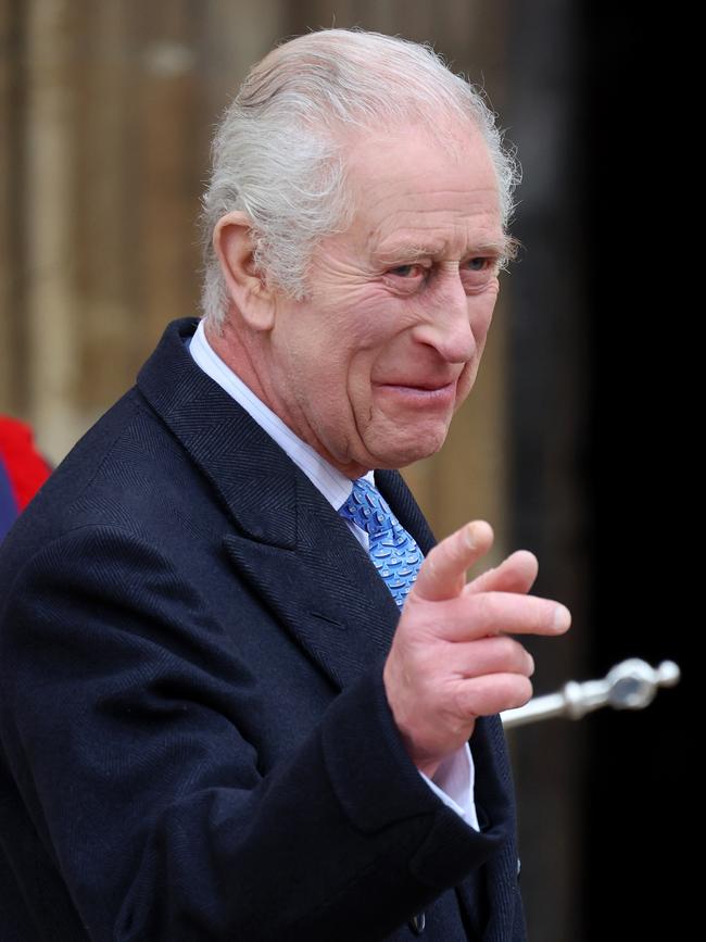 The event marked Charles’ first major public appearance since his cancer diagnosis in February. Picture: Getty Images