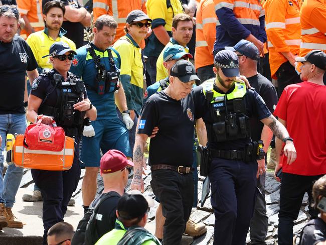 Union protests have become common in Queensland. Picture: NewsWire/Tertius Pickard