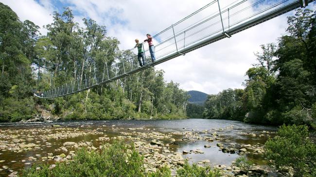 Tahune Airwalk, near Geeveston (file picture)