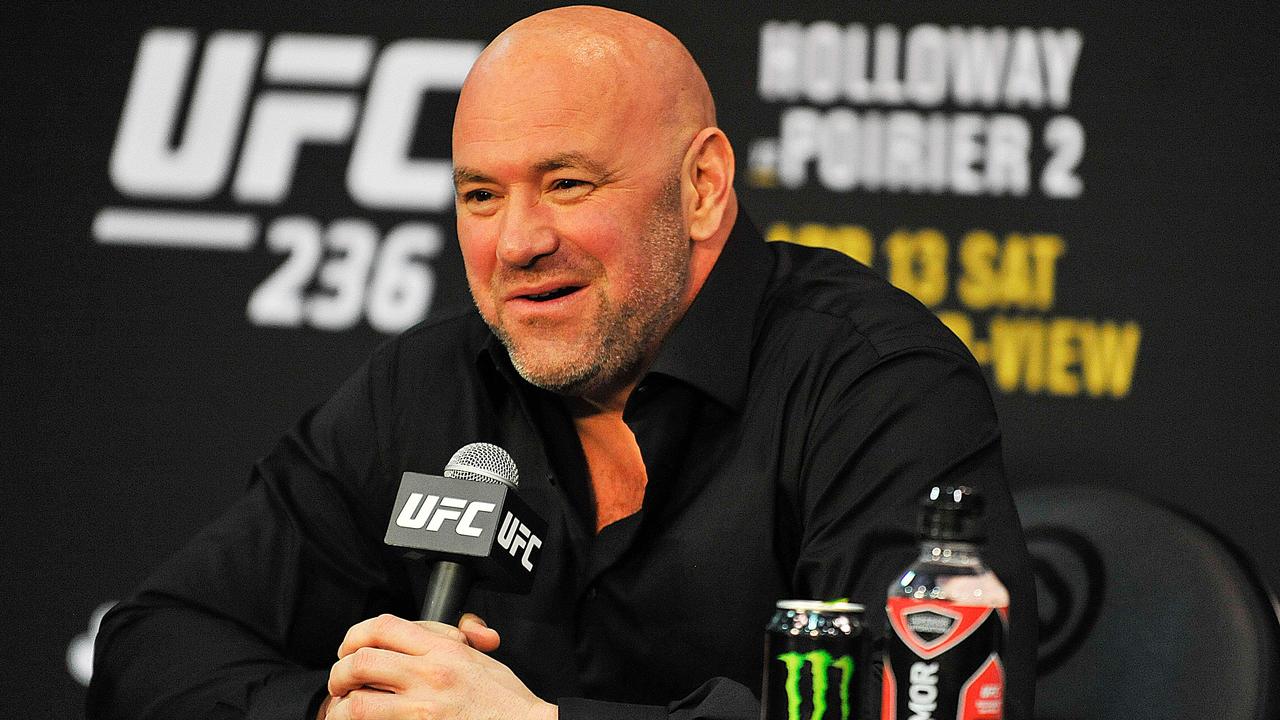 Dana White has come under fire. (Photo by Logan Riely / Getty Images North America / AFP)