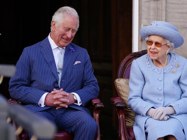 Prince Charles joined the Queen on day four of her Royal tour of Scotland. Picture: Getty Images