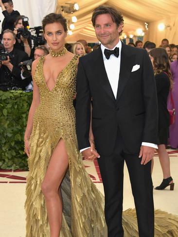 Irina Shayk and Bradley Cooper attend the 2018 Met Gala in New York City. Picture: AFP