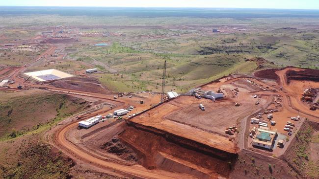 Rio TInto’s Gudai Darri iron ore mine in the Pilbara is due to come online later this year.