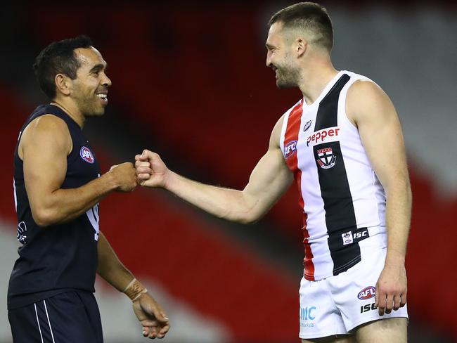 The Saints have backed Eddie’s stance against racism. Picture: Getty Images