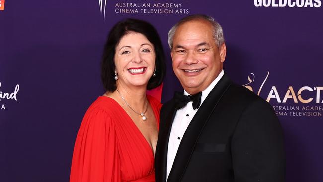 Tom Tate, Mayor of the Gold Coast and Ruth Tate (Photo by Chris Hyde/Getty Images for AFI)