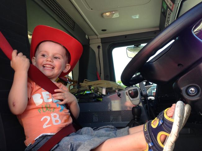 Three-year-old William Tyrrell who vanished from Kendall on the NSW mid-north coast to search for the missing boy. Picture: AAP