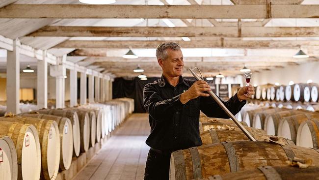 Seppeltsfield cellar door manager David Letch. Picture: Rhett Hammerton