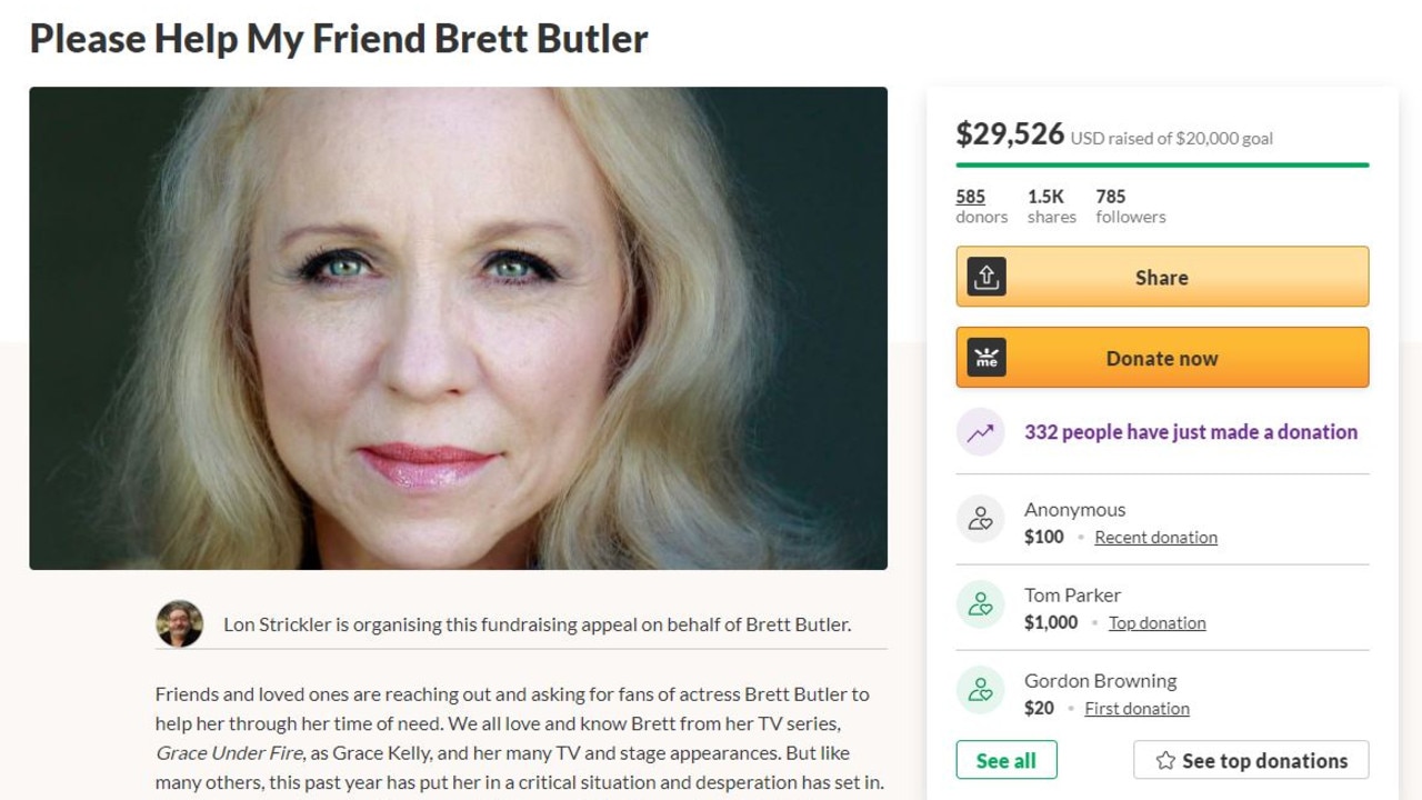 Brett Butler asking for donations on GoFundMe