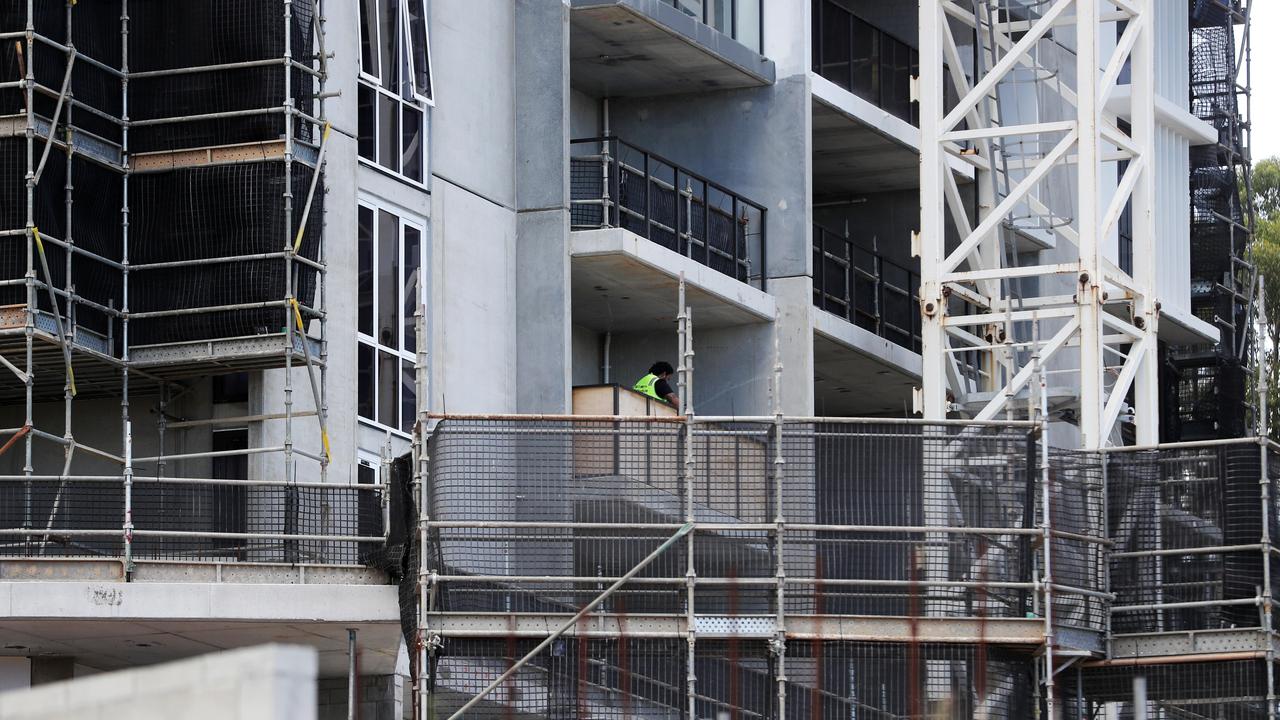 Condev building site at Main Street, Varsity Lakes. Picture: Nigel Hallett