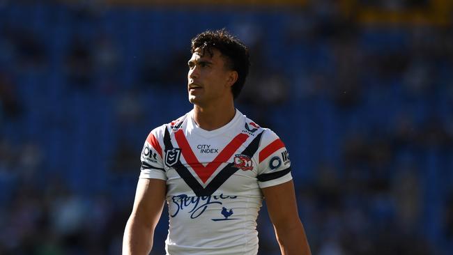 The Wallabies landed a big fish in Sydney Roosters star Joseph-Aukuso Suaalii. Picture: NRL Imagery