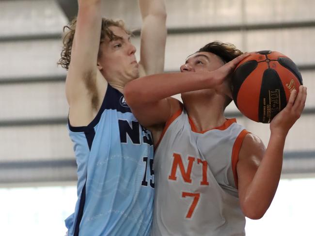 NSW guard McKenzie Morgan is a defensively strong player for the Blues.