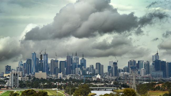 Melbourne from Maribyrnong. Picture: David Smith