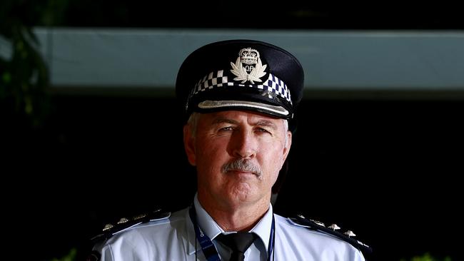 Chief Superintendent Terry Borland when appointed. Picture: Jerad Williams