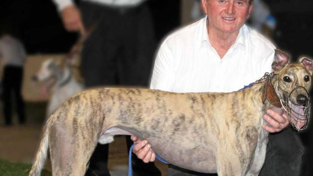A 2016 photograph of greyhound trainer Colin Graham. Picture: Daily Telegraph