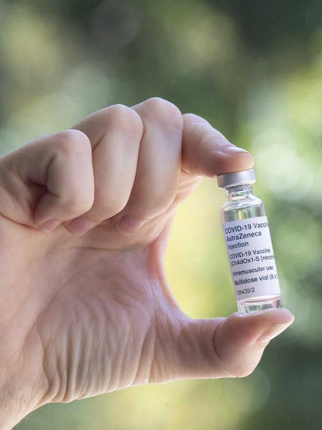 Local production of the AstraZeneca vaccine at the rate of one million doses a week is expected to come online from March 22. Picture: Getty Images