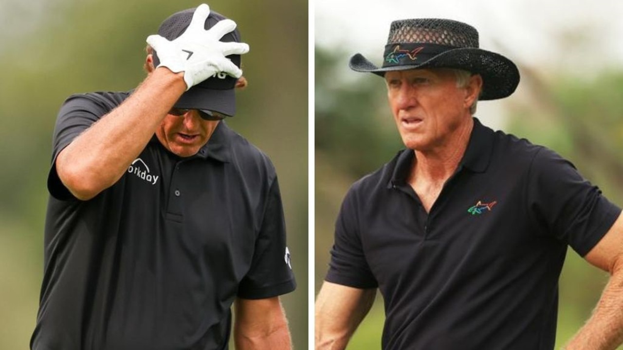 Phil Mickelson’s comments hurt Greg Norman.