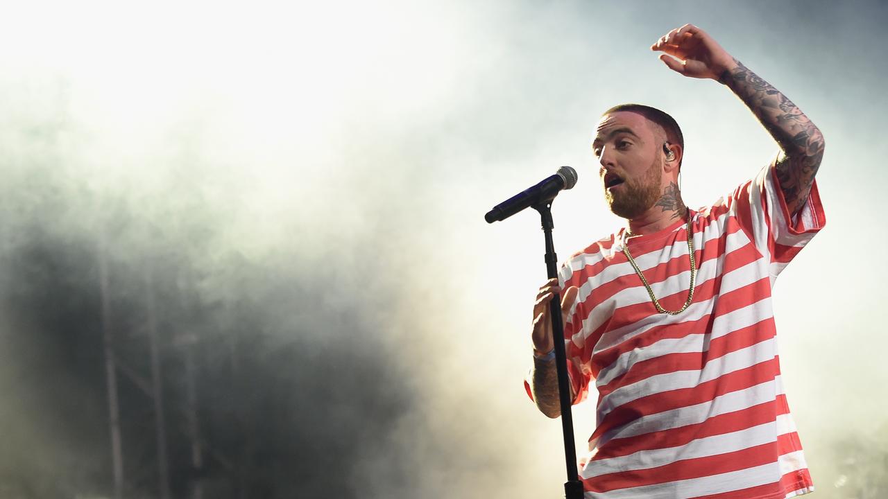 US rapper Mac Miller passed away earlier this year. Picture: Kevin Winter 